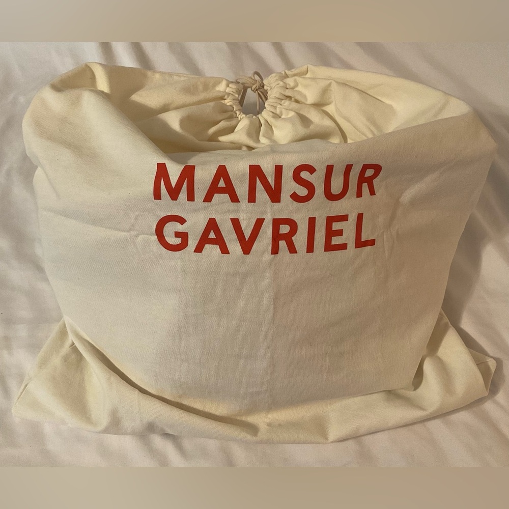 Mansur Gavriel Tulipano Bag ~ Ochre - Picture 12 of 16